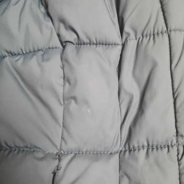 a.n.a Faux Fur Trimmed Puffer Coat Gray Size Medium - Image 7