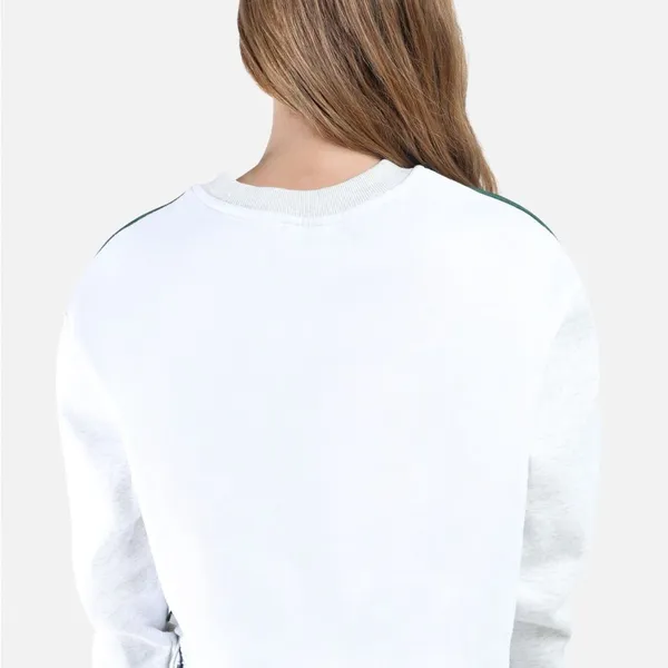 Hype and Vice NWT Michigan State Rookie Sweater Pullover Raglan Fleece Cropped - Image 3