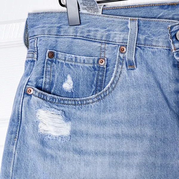 Levi's 501 Denim Cutoff Jean Shorts - Image 3