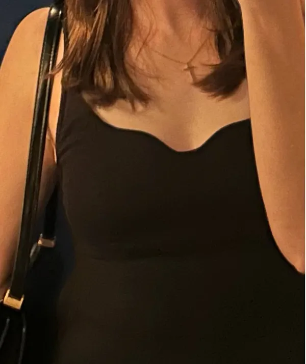 Old Navy Black Sleeveless Midi Dress Sweetheart Neckline - Image 2
