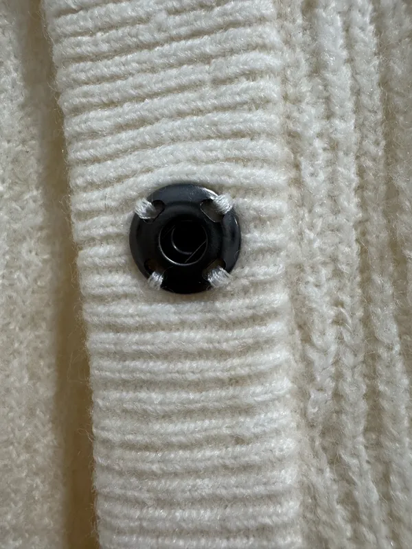 H&M Cardigan Sweater bows size S - Image 5