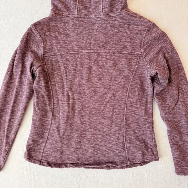 Carhartt Newberry Cowl Hoodie S Deep Wine Gorpcore Workwear - Image 10