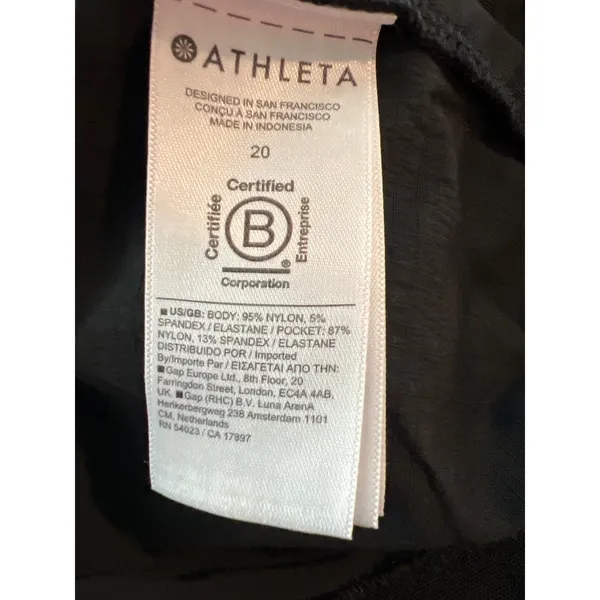 Athleta commuter ankle Pant Hiking Travel Tapered Leg utility women size 20 - Image 4