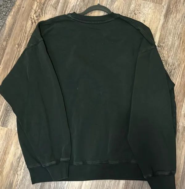 John Galt Malibu California Sweatshirt Dark Green - Image 2