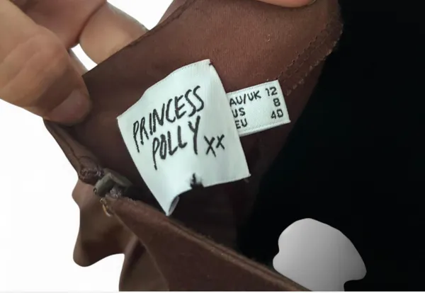 Princes & Fox Princess Polly brown dress size 8 - Image 6