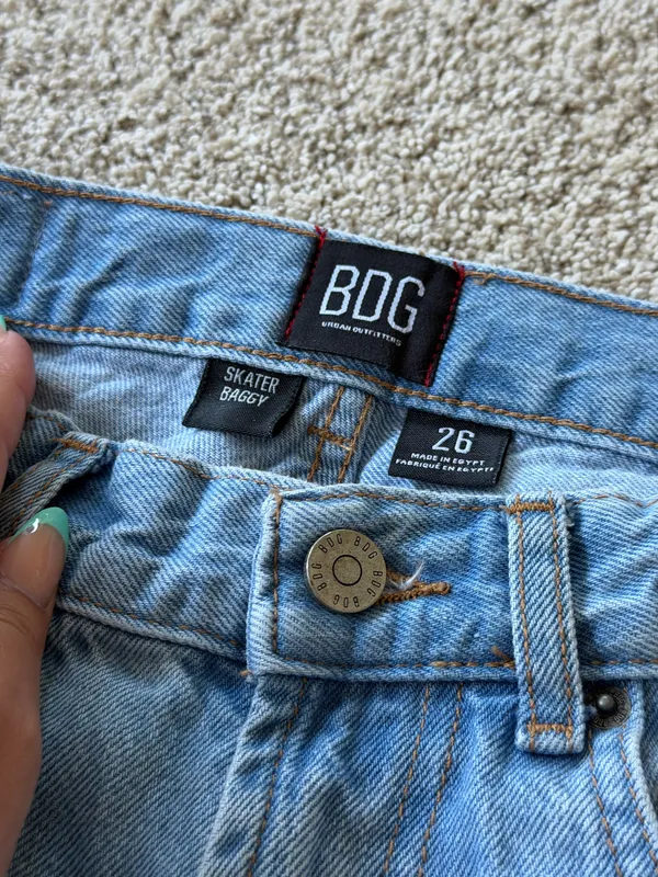 BDG Jeans Urban Outfitters Skater Baggy Wide-Leg - Image 4