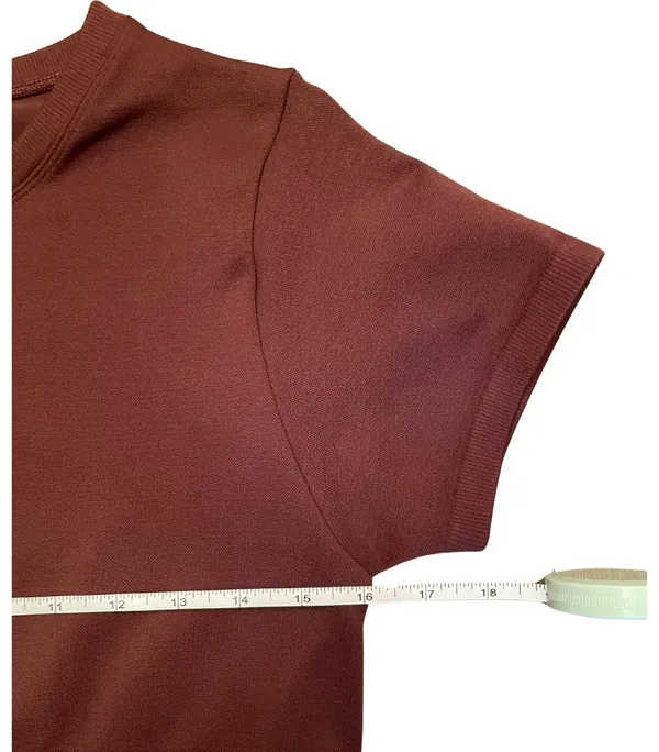 Aerie Offline Seamless Cropped T-Shirt Size Large - Image 7
