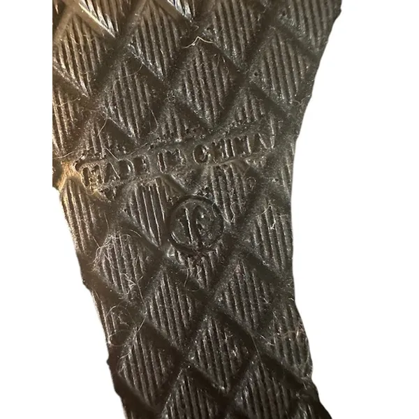 St. John’s Bay Metallic Gray Silver Woven Top Strap Shoes Women Sz 10 - Image 10