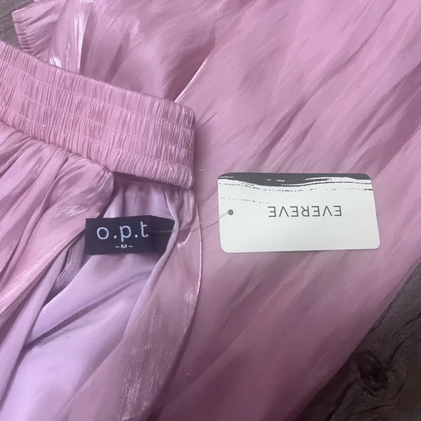 o.p.t Caralyn‎ Dress pink halter top maxi dress size medium - Image 9