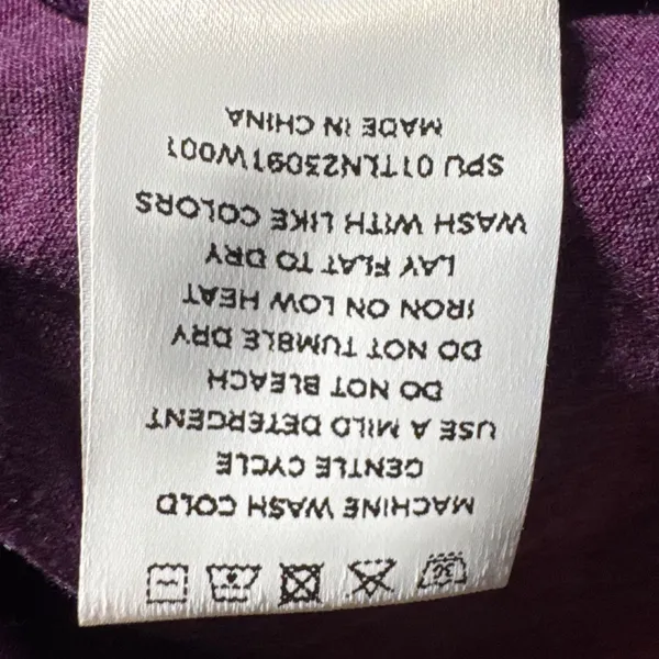 BloomChic Womens Purple Heathered‎ Surplice Wrap Tunic Top Plus Size 18-20 NEW - Image 5