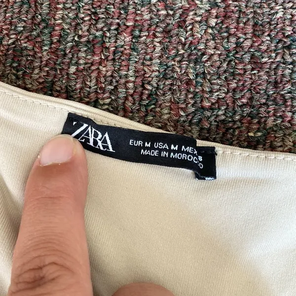 Zara beige tank top M‎ - Image 5