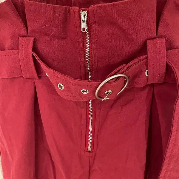 Style Rack Dressy shorts with over shoulder straps and belt - Image 3