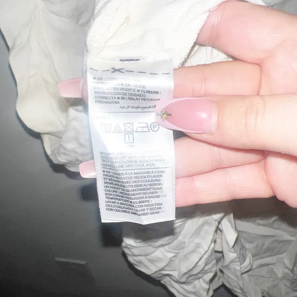 Old navy off white mini shift patterned tank summer dress - Image 7