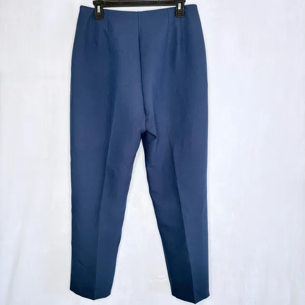 Abercrombie & Fitch Navy Forme Straight Pants - Image 8