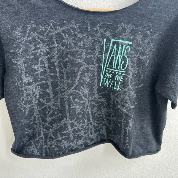 Vans Off the Shoulder Cropped Tee - Image 2