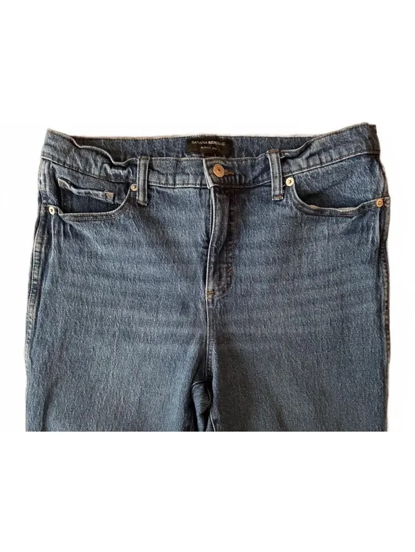 Banana Republic Women's Slouch Denim Jeans Size 10 Streetwear Urban City Chic - Image 4