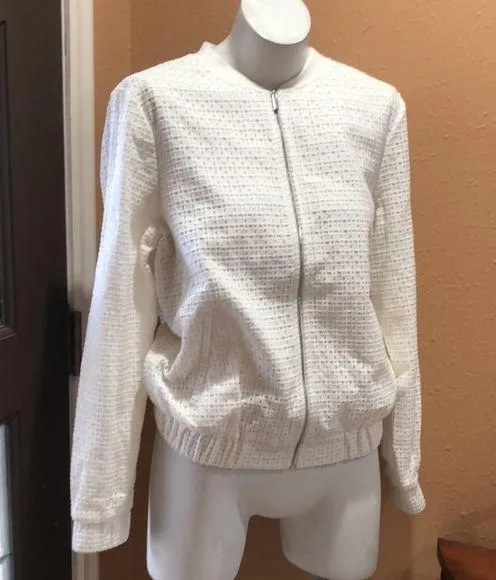 1 .State white full zip jacket - Image 2