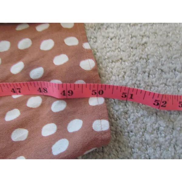 Abercrombie & Fitch Jumpsuit XS Mauve Polka Dot Halter Wide Leg Boho Summer - Image 14