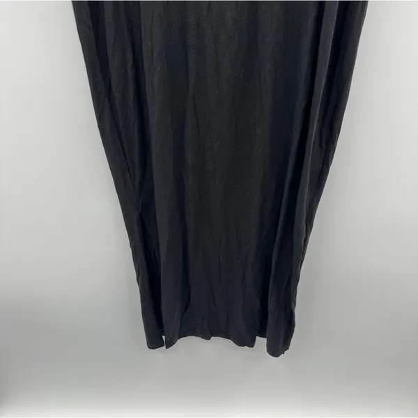 RTR Ingrid & Isabel Black Short Sleeve Stretchy Jersey Knit Maxi Dress Sz XS‎ - Image 3