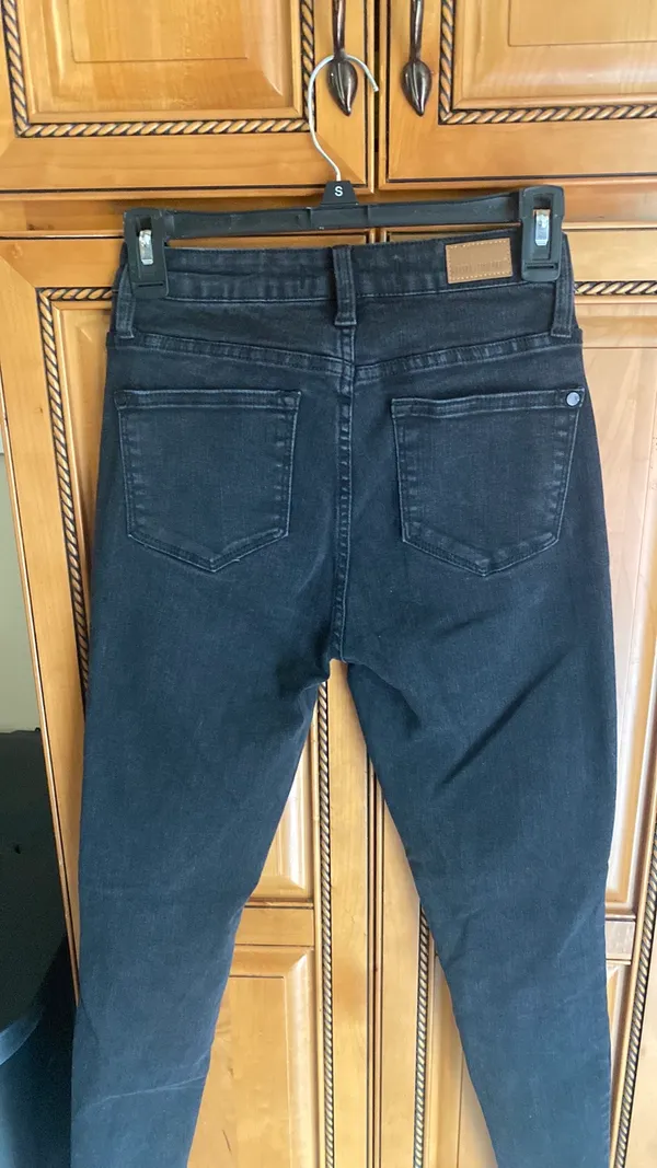 Judy Blue Black Washed Skinny Jeans Modern Fit - Image 3