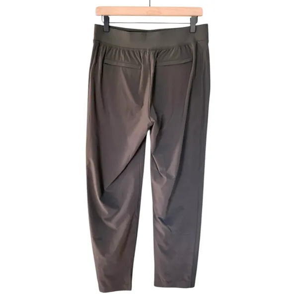 Athleta Women’s Brooklyn Mid Rise Ankle Pants‎ Grey Brown Green Size 6 - Image 2