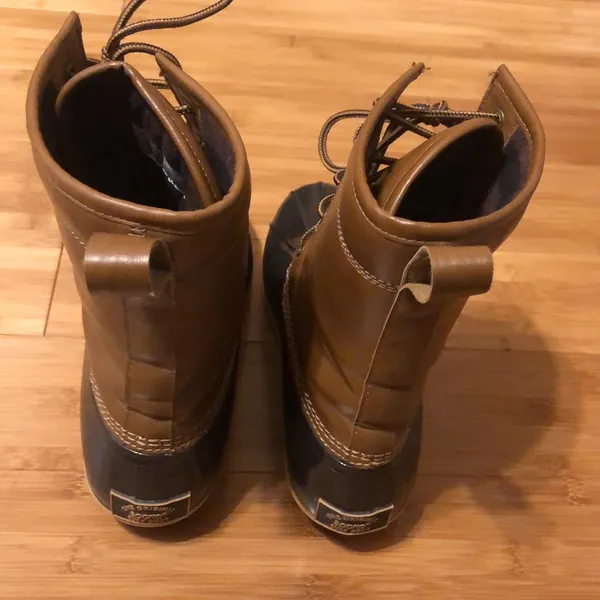 Sporto Women’s Attina Original Duck Boots size 8.5 brown and tan color - Image 4