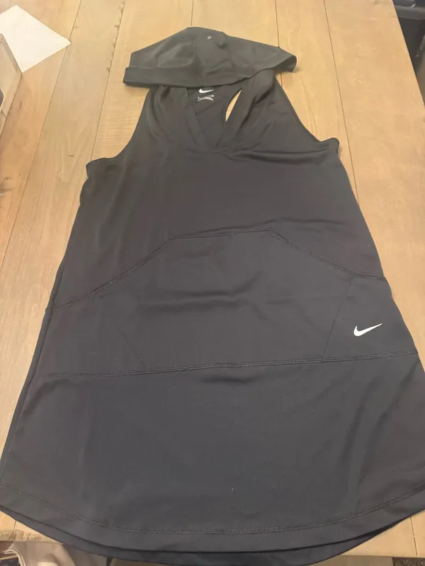 Nike Size Small Racerback Hooded Athletic Dress - Image 2