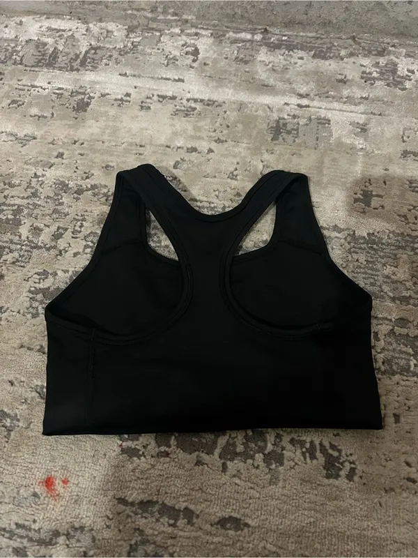 Nike Black Medium Support Non Padded Swoosh 2.0 Sports Bra Size Small - Image 3