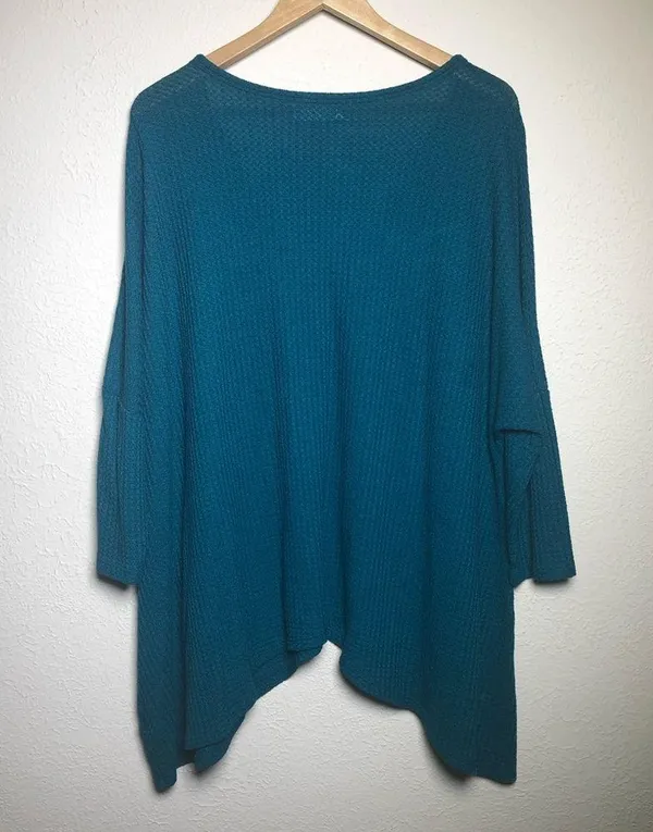 Maurice’s Plus Blue Knit Henley Top - Image 7