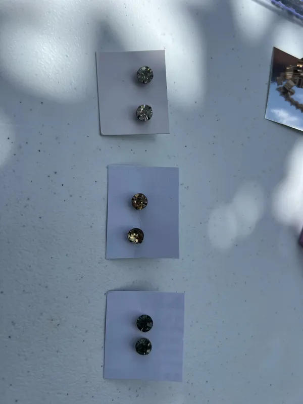 3 pairs of Earrings - Image 2