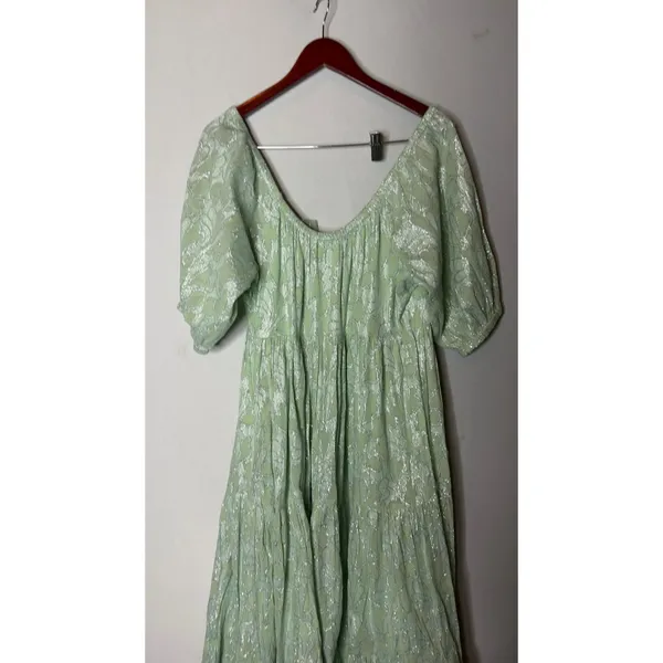 Roller Rabbit Sage Green Clermont Zara Maxi Dress sz L - Image 8