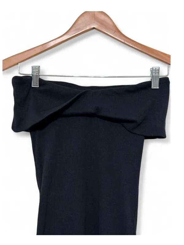 Anthropologie Pilcro Women’s Off the Shoulder Twist Rib Top Size XXS - Image 5
