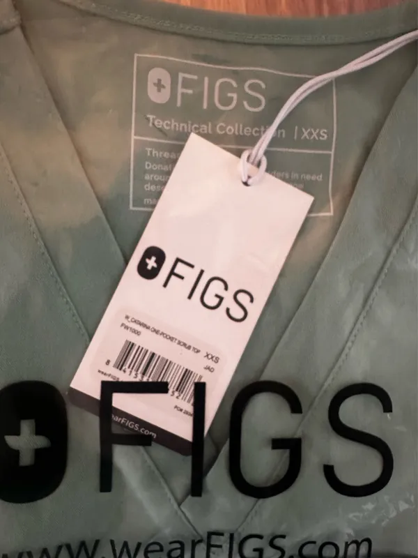 Figs XXSP Jade scrub set - Image 2