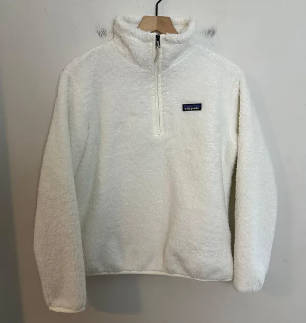 Patagonia - Los Gatos 1/4 Zip Fleece Sherpa Jacket Sweatshirt Ski Outdoor - Image 2