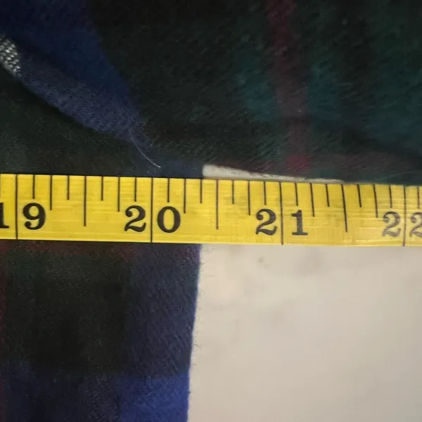L.L. Bean Women's Scotch Plaid Flannel Pajama Top Size Small New - Image 4
