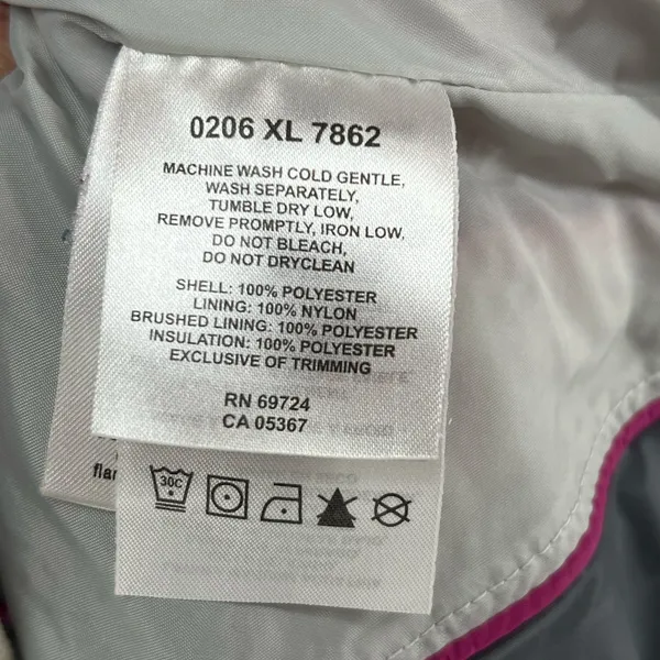Columbia Vertex Core Interchange Jacket Womens L Pink Quilted Full Zip‎ Outdoors - Image 13