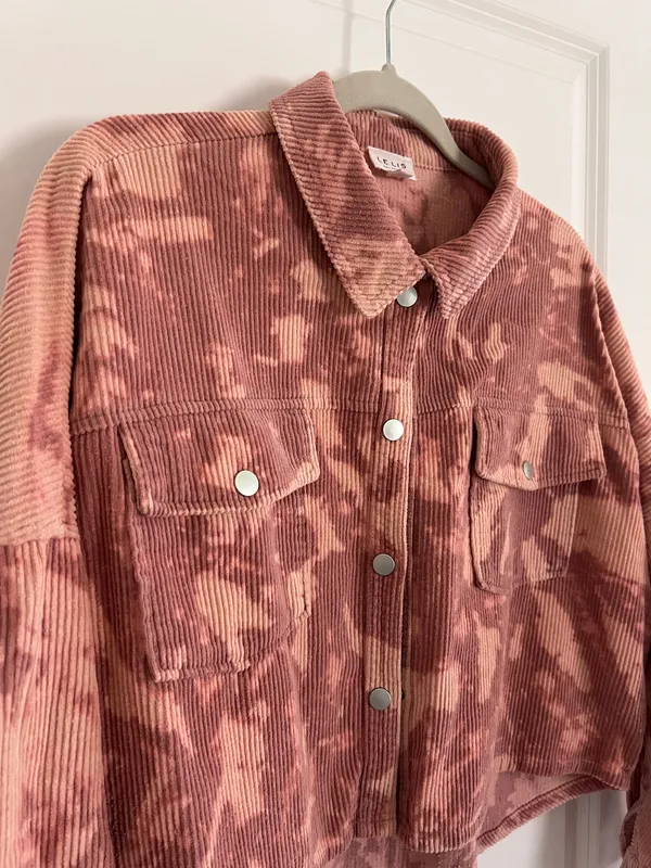 Boutique Corduroy Cropped Jacket - Image 3