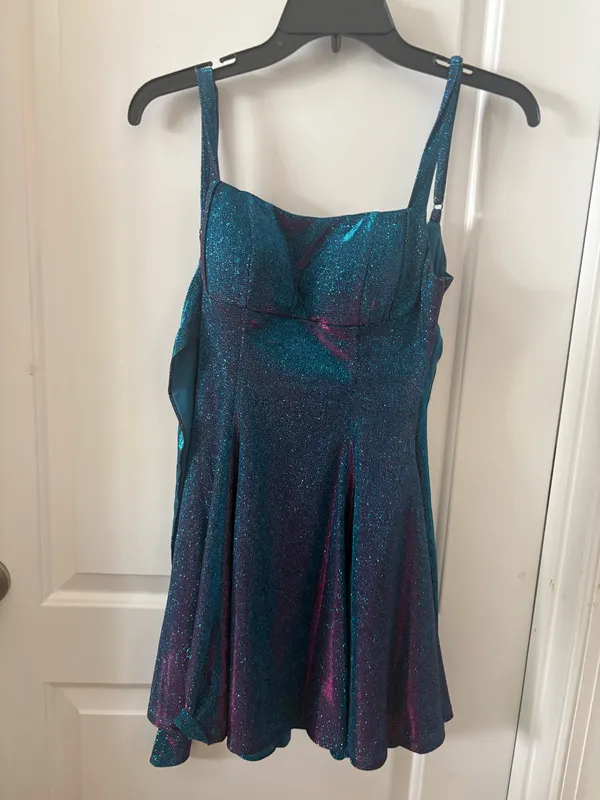 Dear Moon holographic dillards hoco dress - Image 3