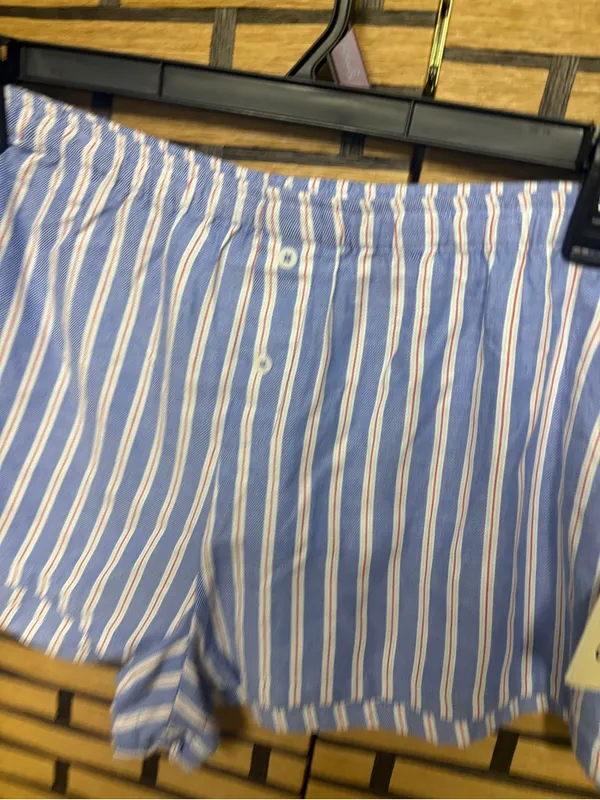 No boundaries blue stripe boxer sleep shorts size XXL - Image 3