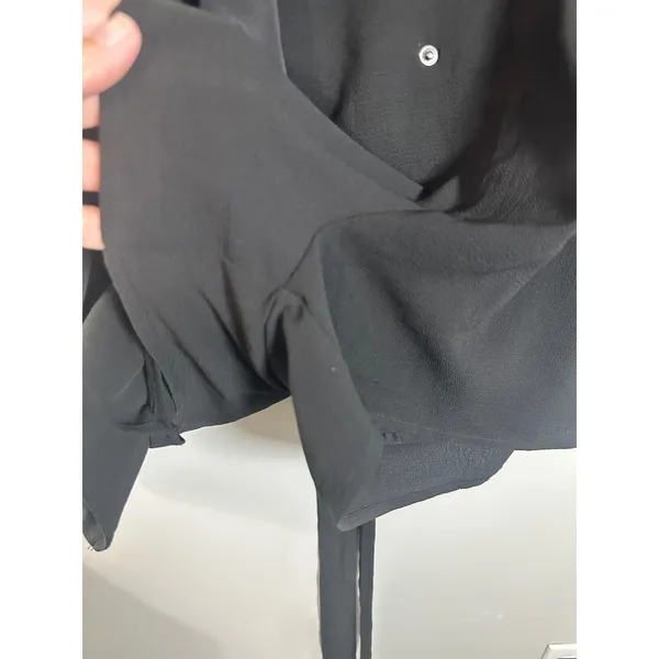 The‎ Fifth Label Face To Face Romper Black Blazer Style Long Sleeve Tie Waist S - Image 9