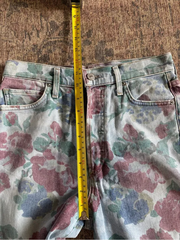 Citizens of Humanity Vintage Olivia Floral Jeans Size 25 - Image 10