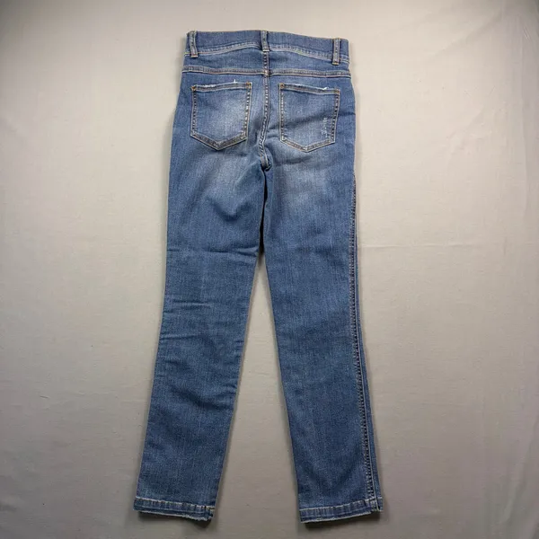 Spanx High Rise Ankle Skinny Jeans High Waisted Jeggings XS Petite Medium Wash - Image 4