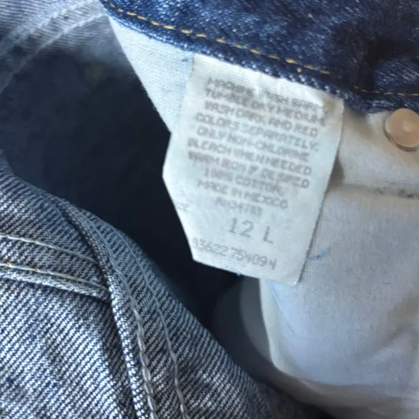 Riders Jeans Size 12 Long‎ Blue - Image 5