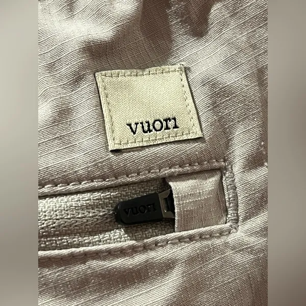 Vuori Ripstop Limited Edition Collaboration Cycle fo Survival Large Beige - Image 4