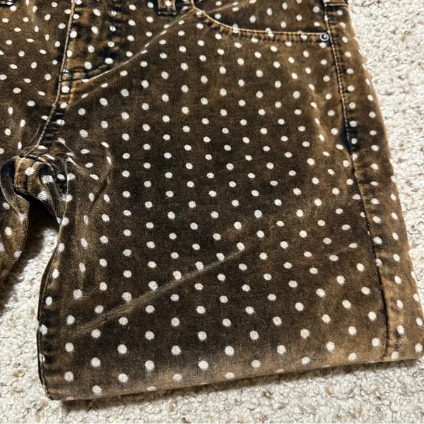 Velour Free People Polka Dot Skinny Pants - Image 4