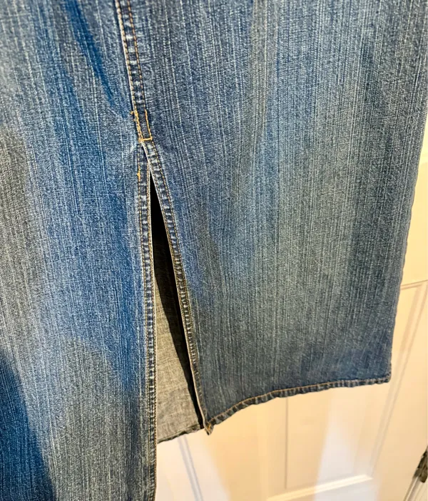 Faded Glory Long Jean Skirt - Image 3