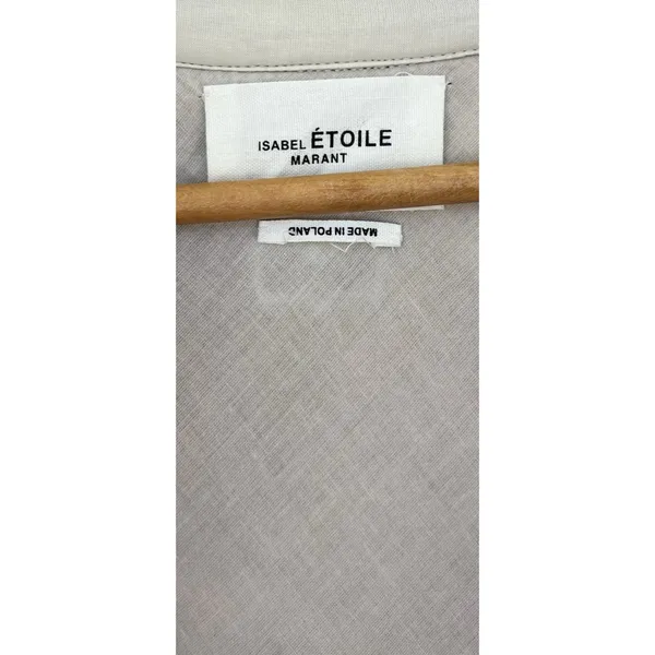 Isabel Marant Etoile Fontizi Blanket Coat in Rosewood FR 38 US 6 Thick Heavy - Image 8