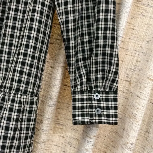 Loft Plaid Tiered Shirtdress - Image 9