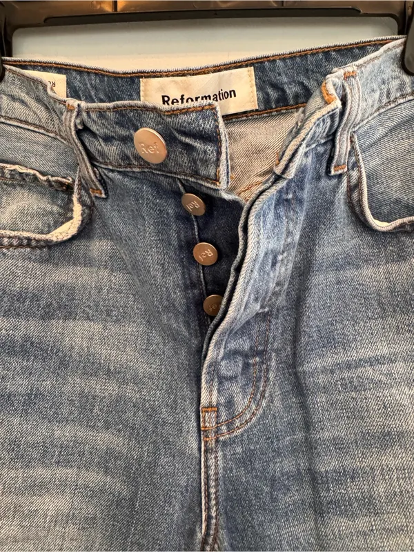 Reformation Jeans Jordi Kick Flare Size 27 - Image 5