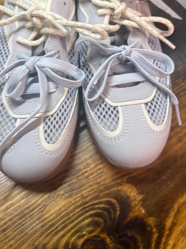 Time and tru pale blue mule sneakers size 6 - Image 4